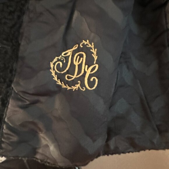 Persian Lamb Mink Collar 1950’s Evening Jacket Size Medium - Picture 5 of 11